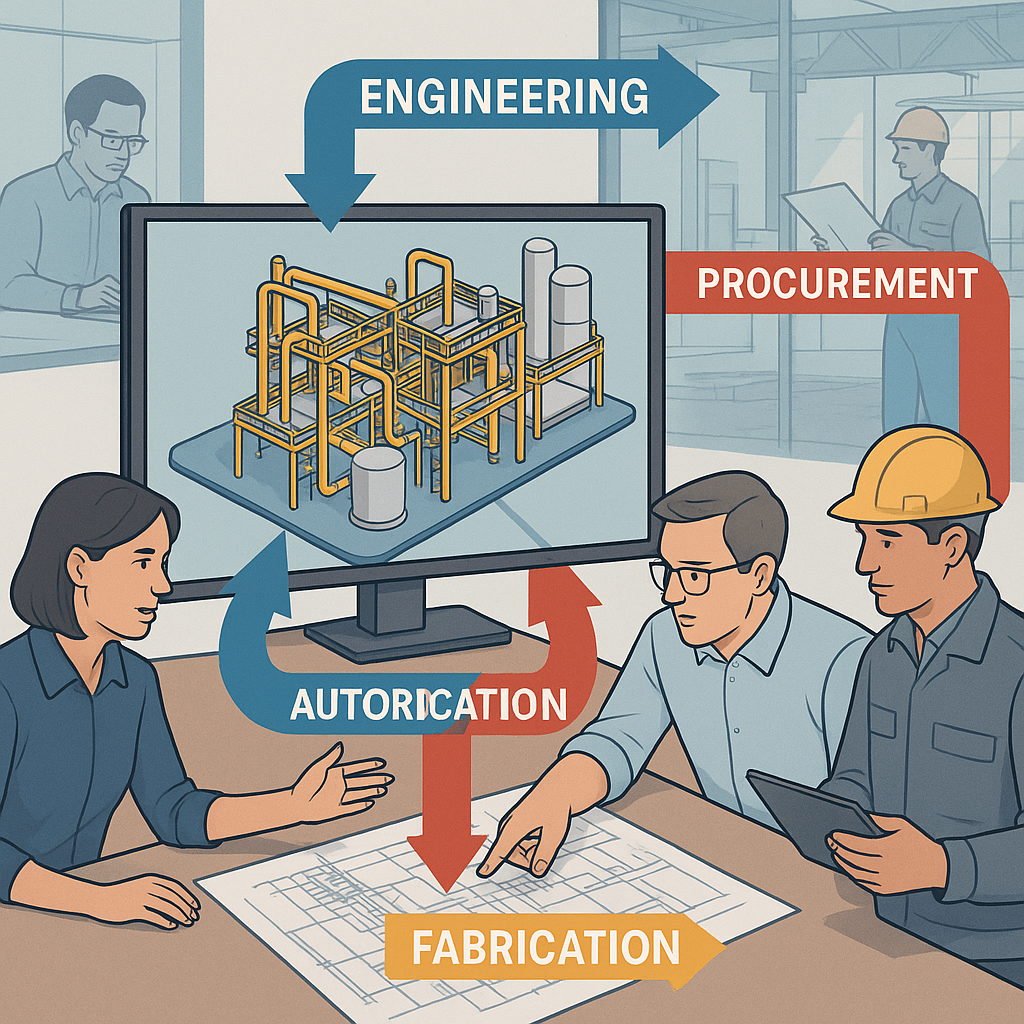 Vue densemble dun projet EPC avec des équipes co